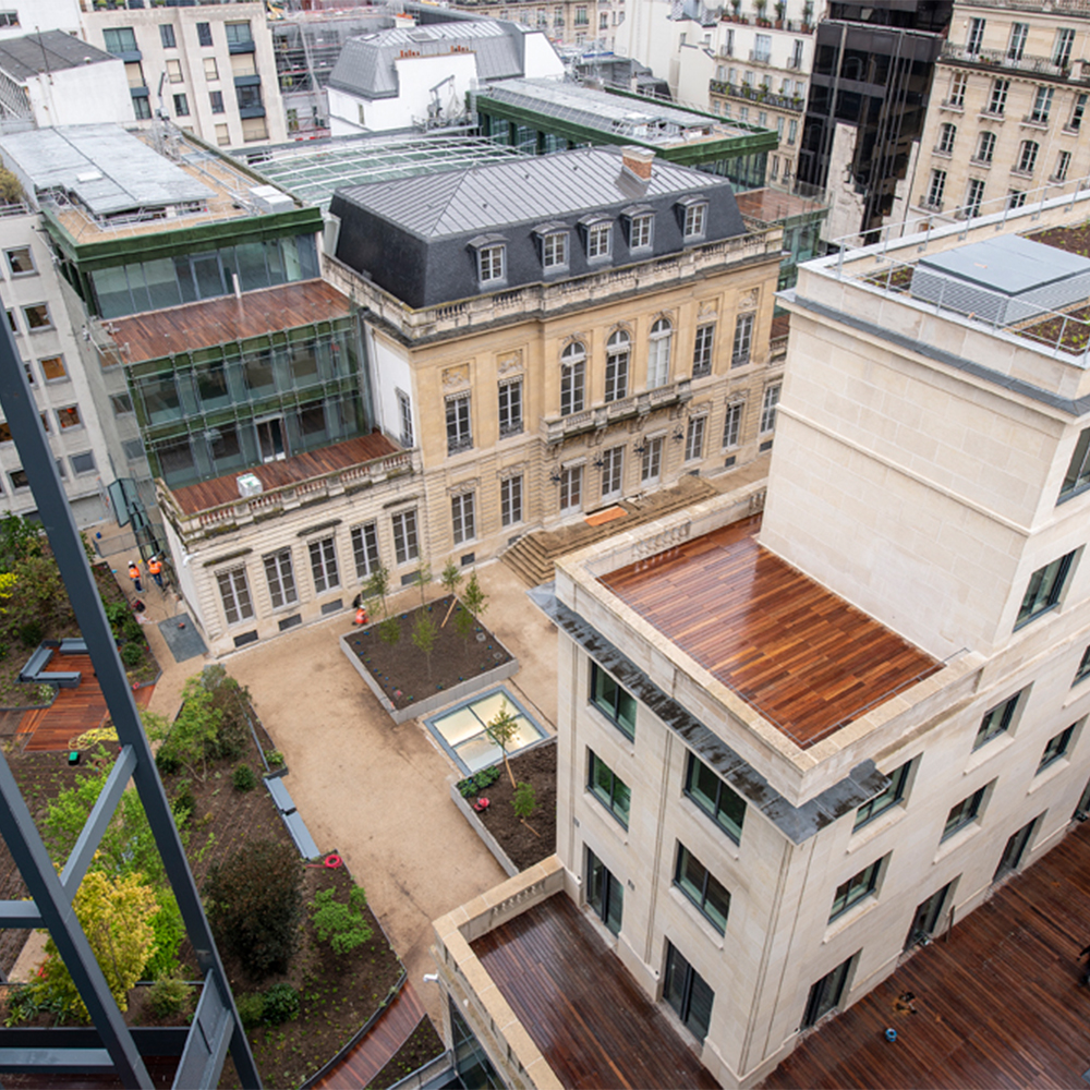 25, avenue Matignon | Paris 8 : projet composé de 5 bâtiments