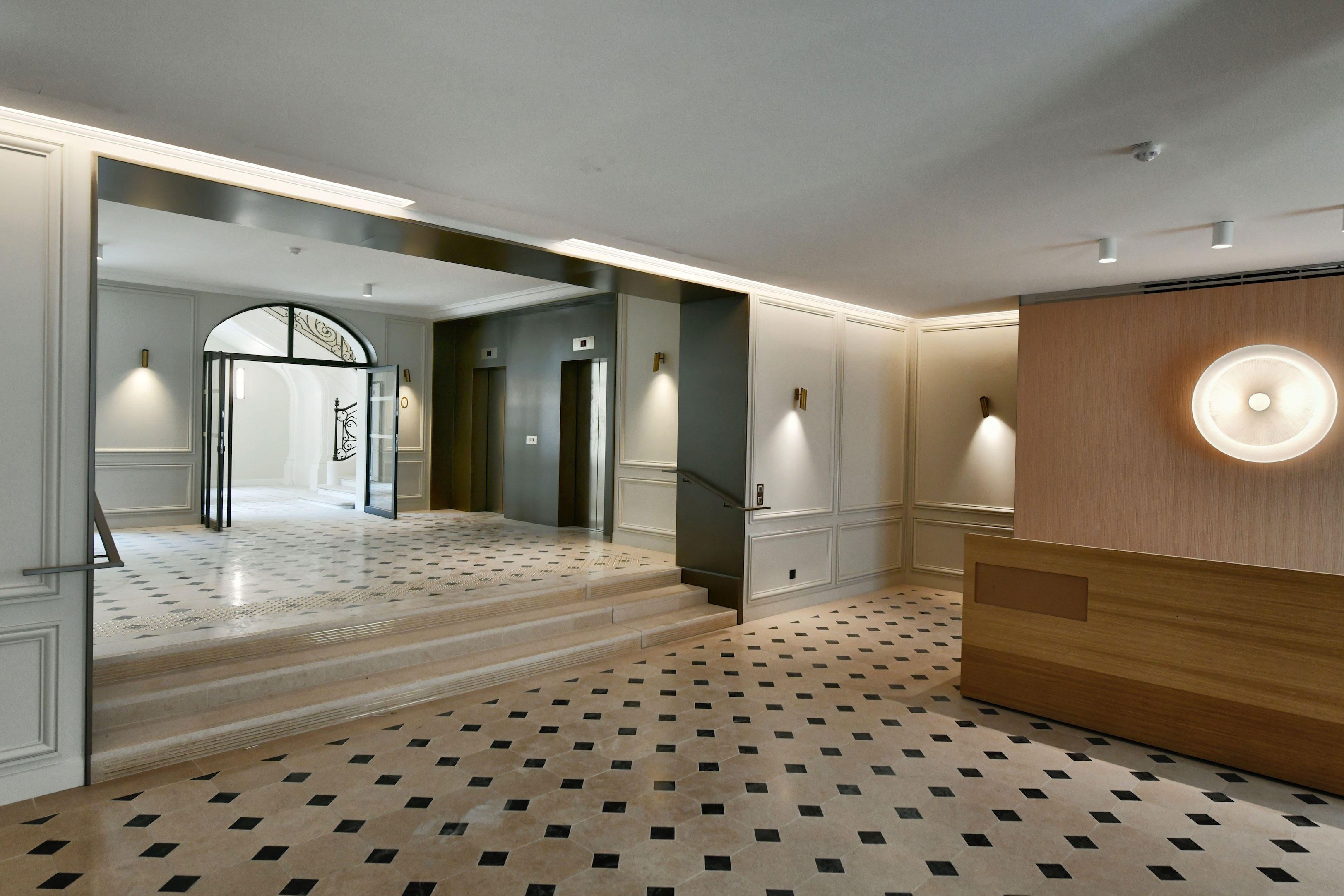 7-9, rue Saint-Florentin | Paris 8 : réception hall d'entrée