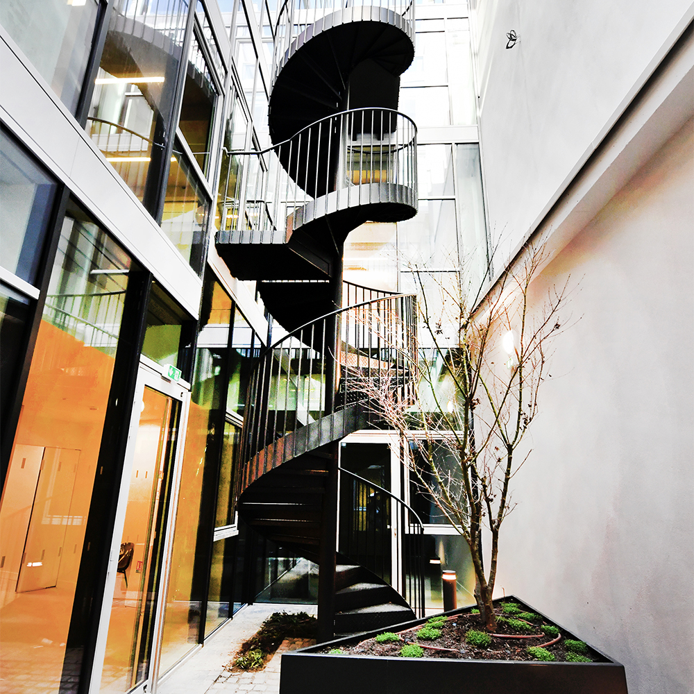 7, villa du Clos de Malevart | Paris 11 : escalier