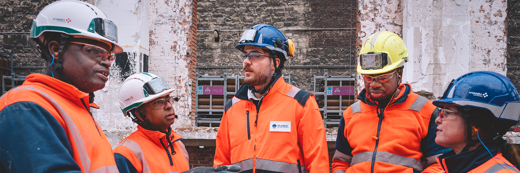Santé et sécurité, nos priorités n°1 sur nos chantiers - brief équipe